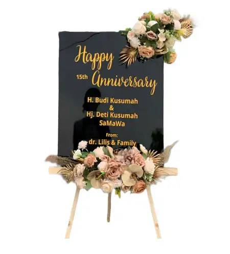 Papan Bunga Akrilik Demaan